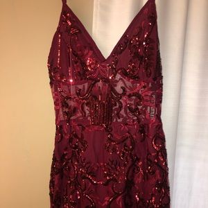 Brand new unworn red dress.